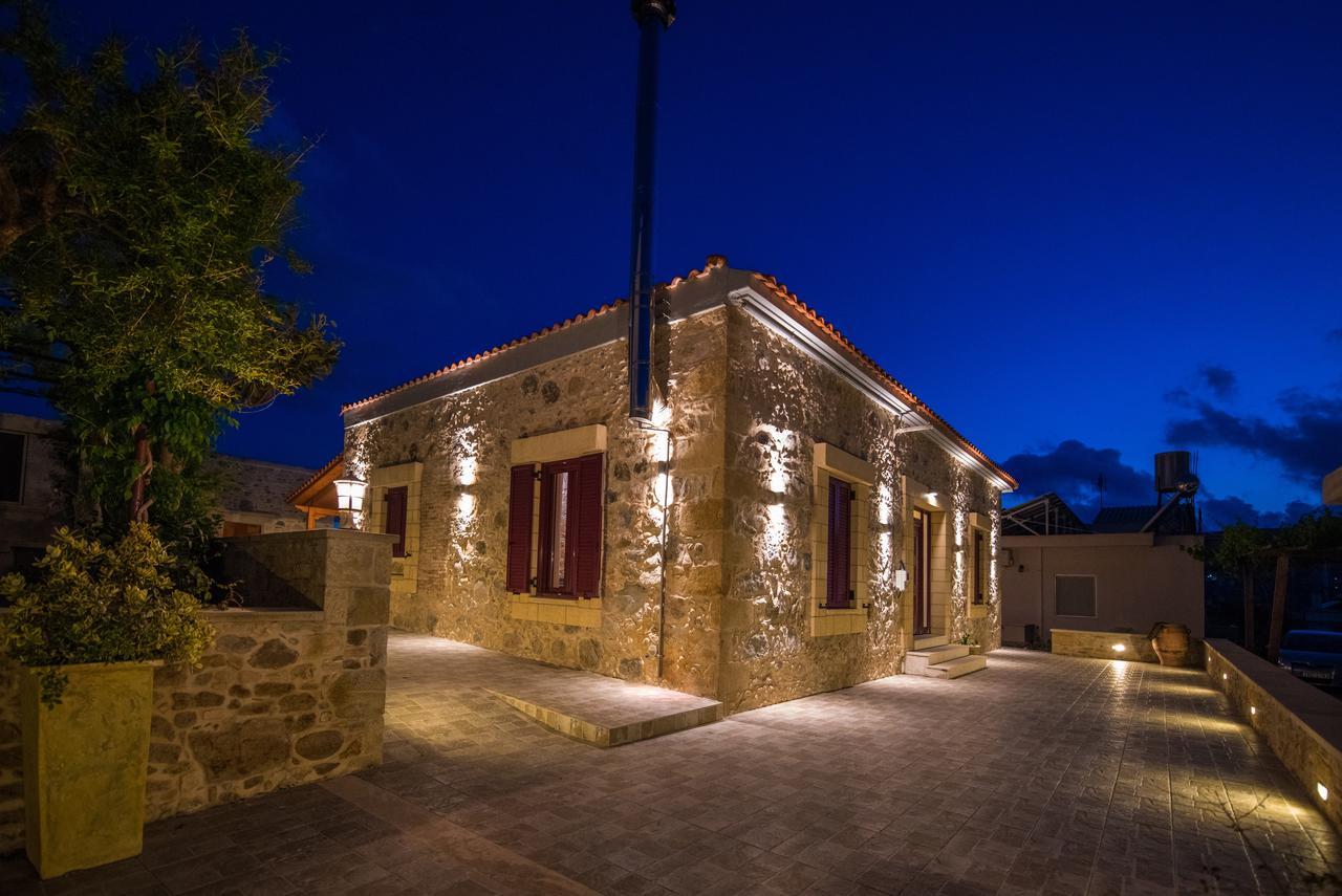Private Sapphiros Villa Kíssamos Exterior foto